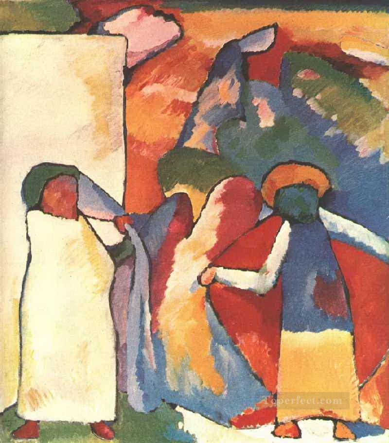 Improvisación 6 Wassily Kandinsky Pintura al óleo
